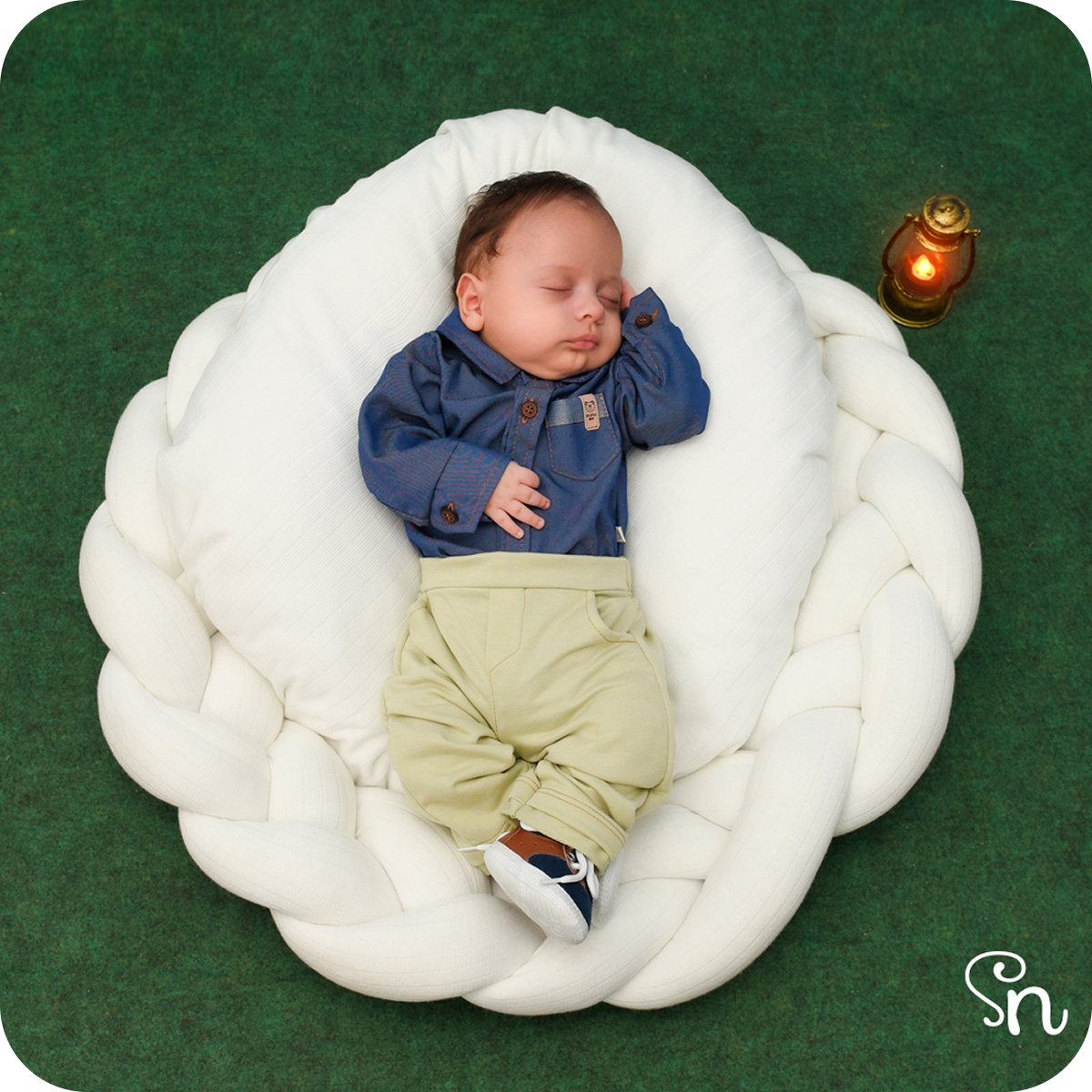 Peças confortáveis para o sono do bebê